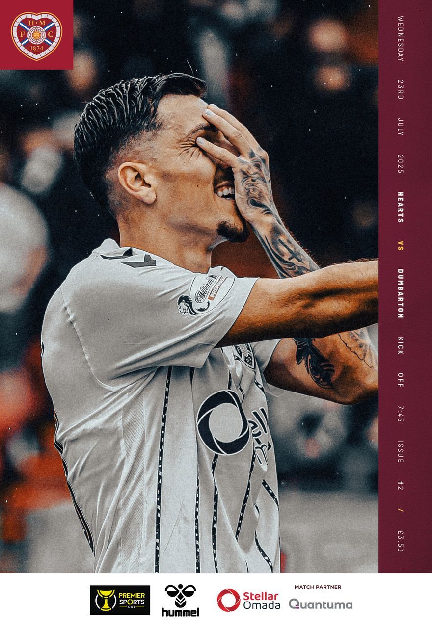 Heart of Midlothian v Dumbarton - 23/07/25