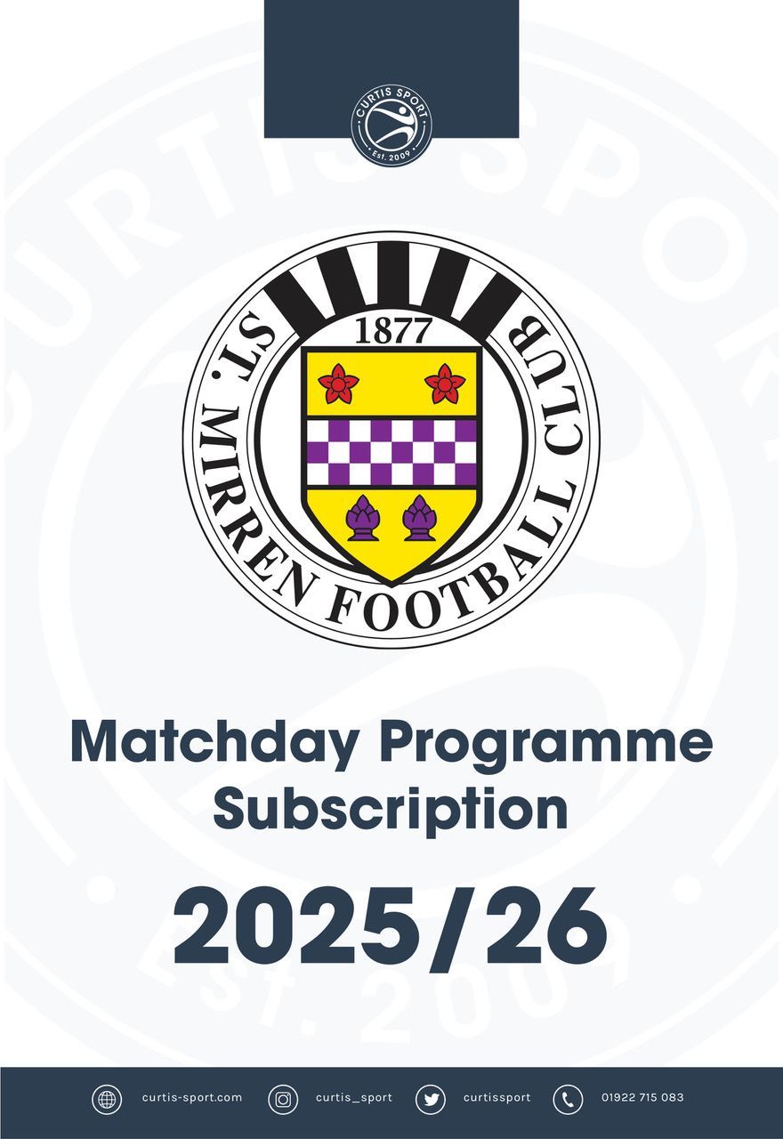 St Mirren 2025/26 Home Subscription