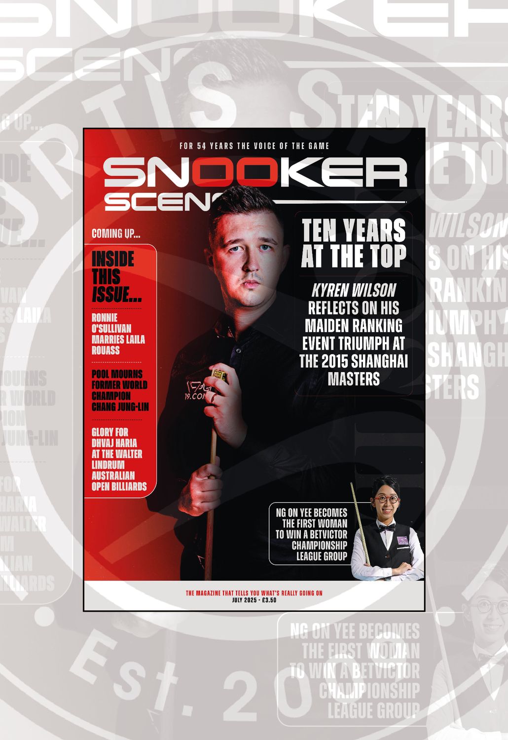 Snooker Scene - July 2025