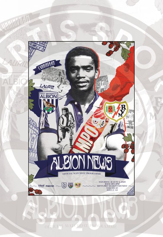 West Bromwich Albion v Rayo Vallecano - 02/08/25