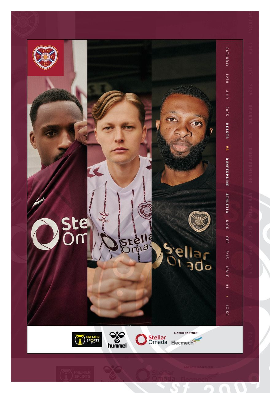 Heart of Midlothian v Dunfermline Athletic - 12/07/25