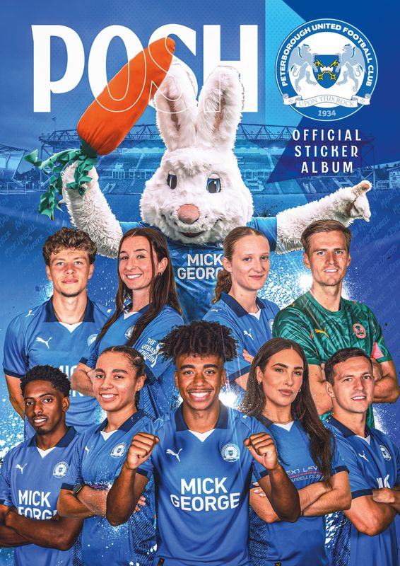 Peterborough United 2025/26 Official Sticker Album