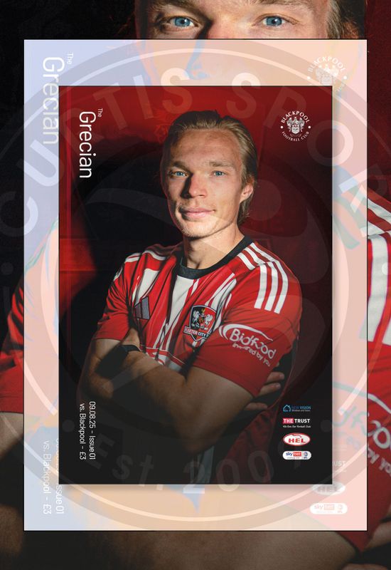 Exeter City v Blackpool - 09/08/25
