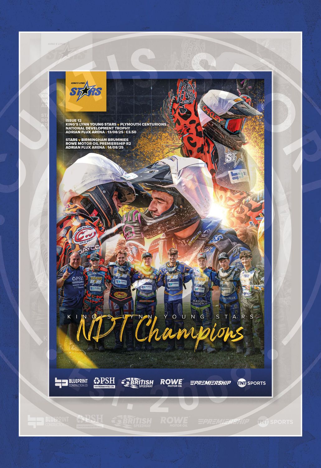 King's Lynn Young Stars v Plymouth Centurions / King's Lynn Stars v Birmingham Brummies 2-IN-1 - Aug 25