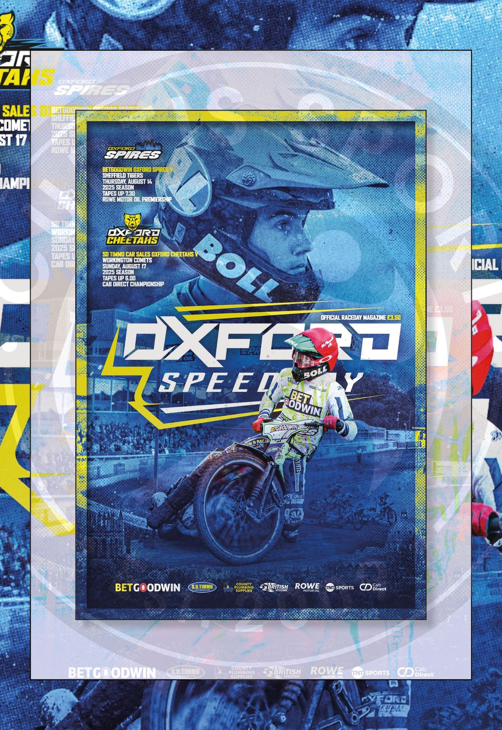 Oxford Spires v Sheffield Tigers / Oxford Cheetahs v Workington Comets 2-IN-1 - Aug 25