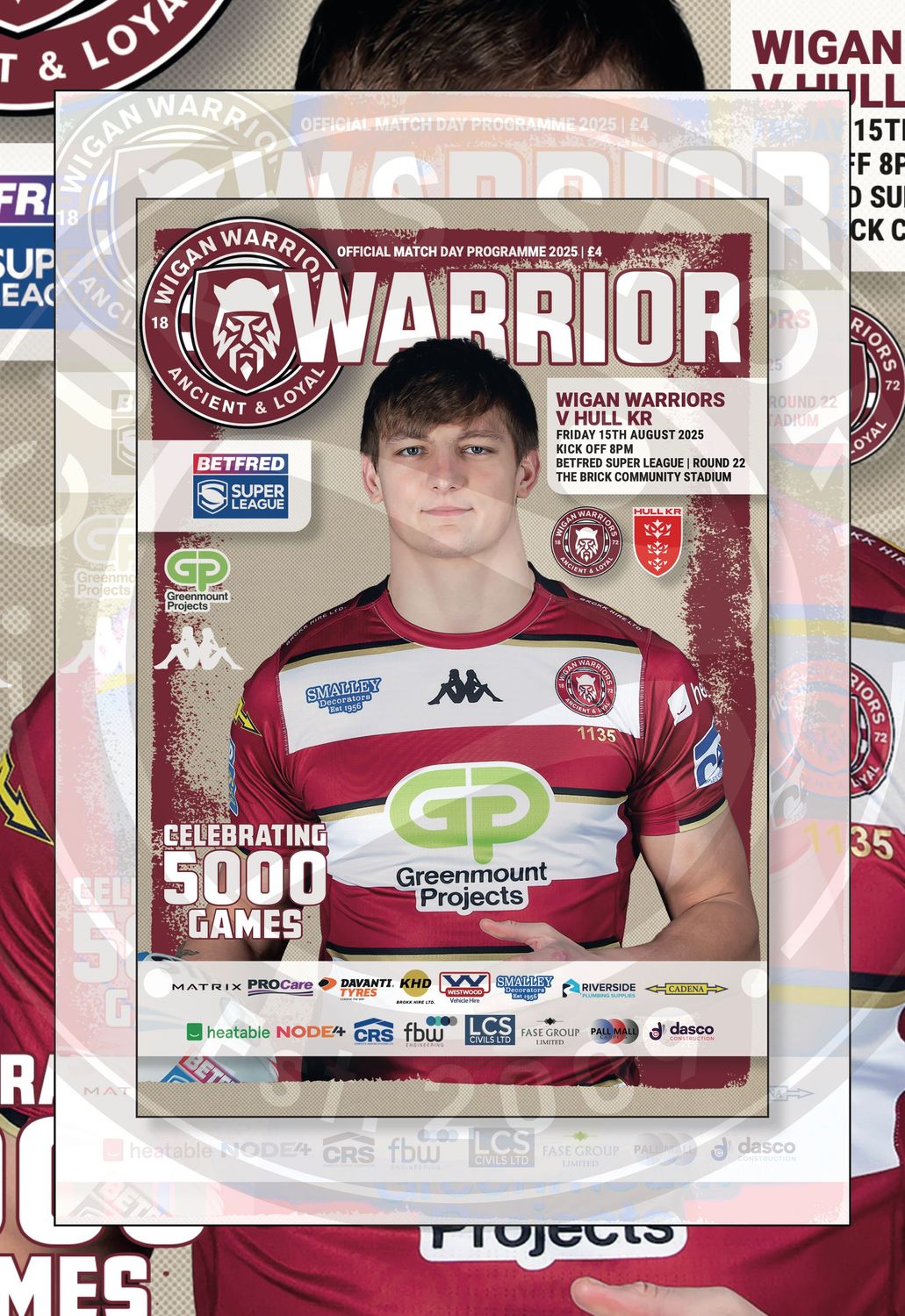 Wigan Warriors v Hull KR - 15/08/25