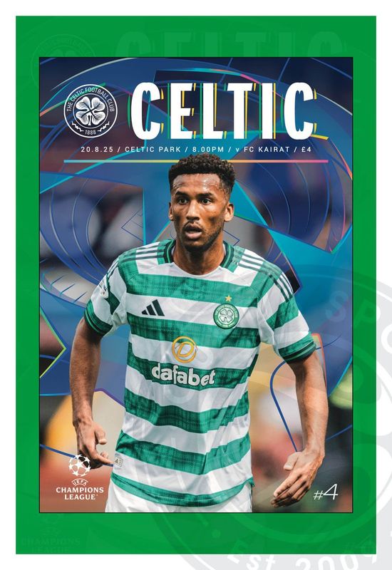 Celtic v Kairat - 20/08/25