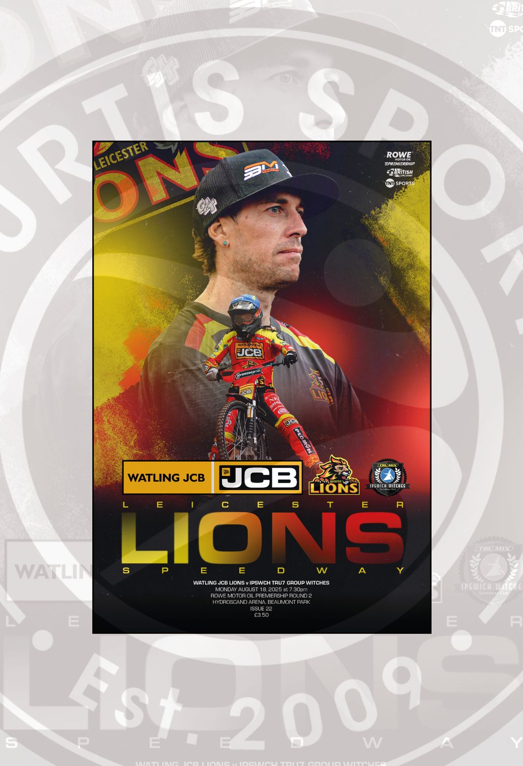 Leicester Lions v Ipswich Witches - 18/08/25
