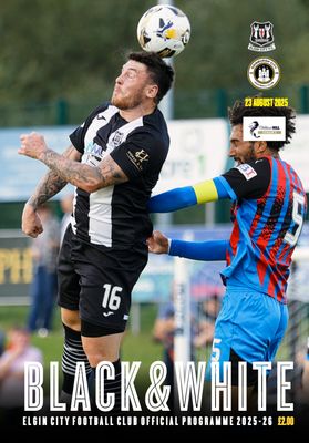 Elgin City v Edinburgh City - 23/08/25
