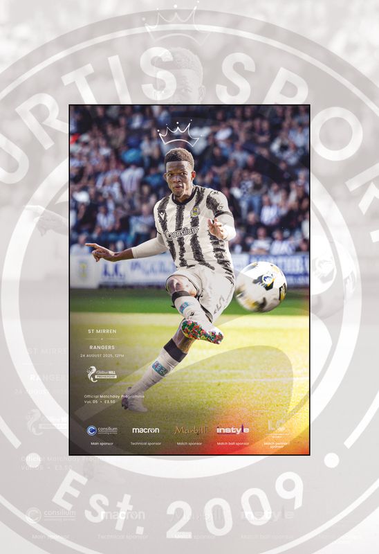 St Mirren v Rangers - 24/08/25
