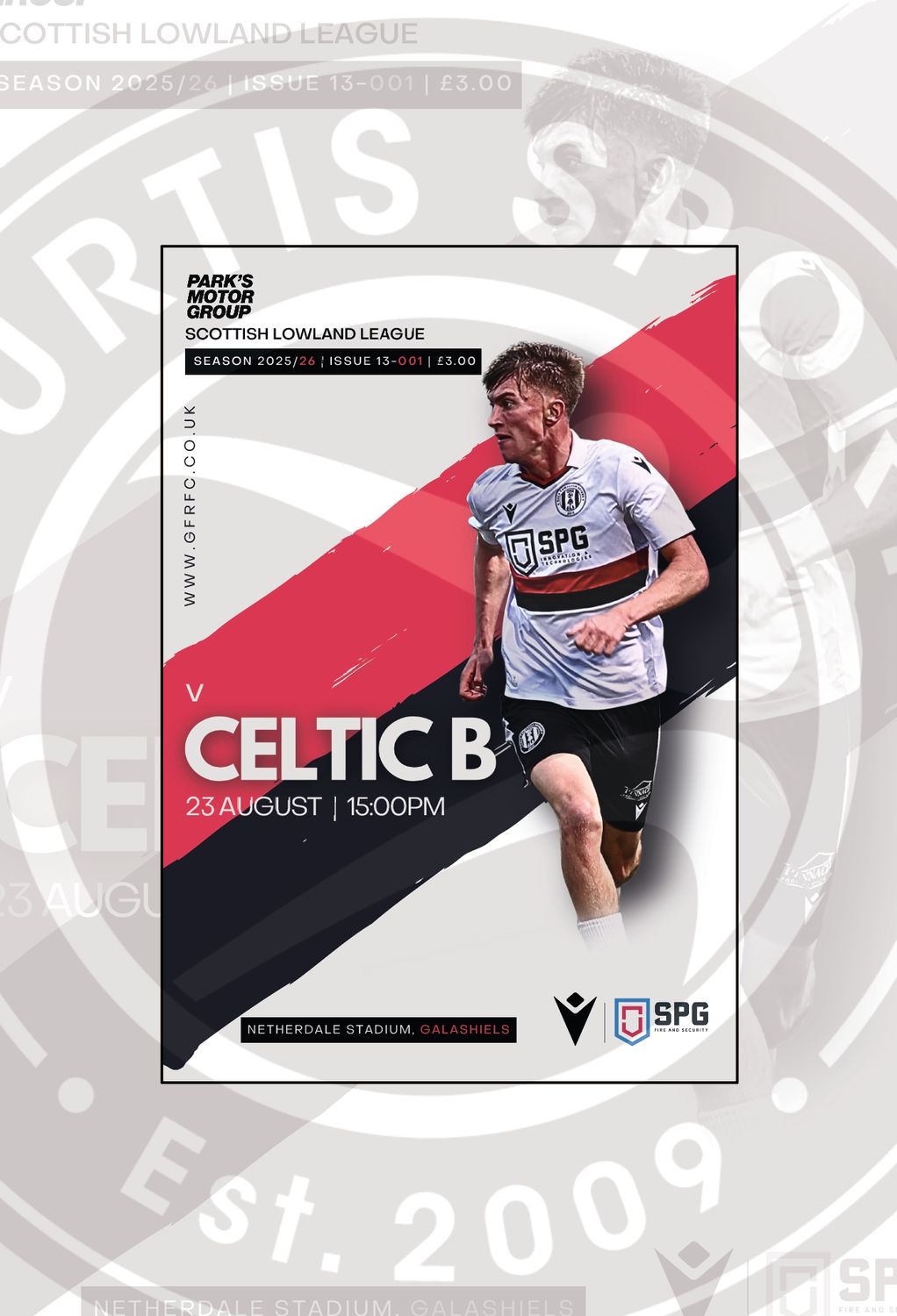Gala Fairydean Rovers v Celtic B - 23/08/25