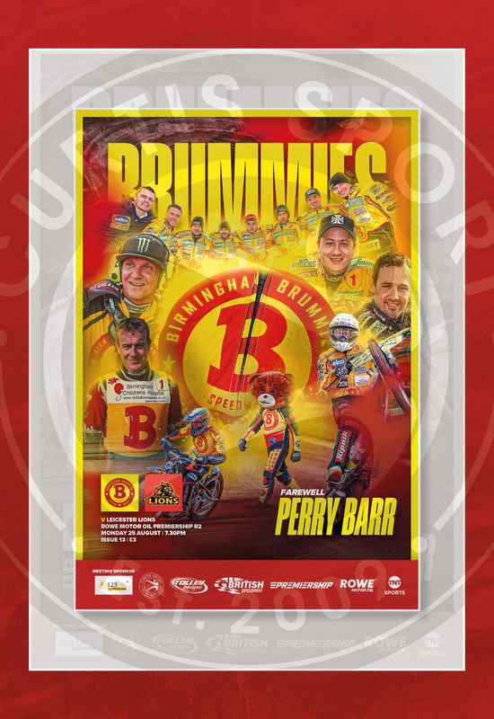 Birmingham Brummies v Leicester Lions - 25/08/25