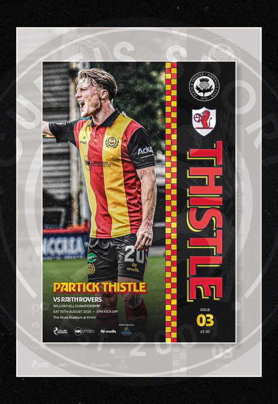 Partick Thistle v Raith Rovers - 30/08/25