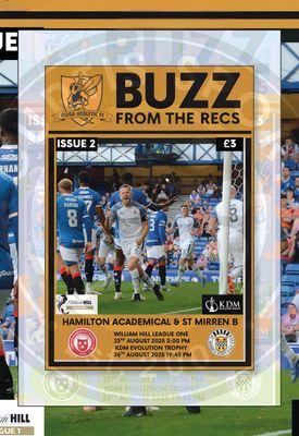 Alloa Athletic v Hamilton Academical / St Mirren B 2-IN-1 - Aug 25