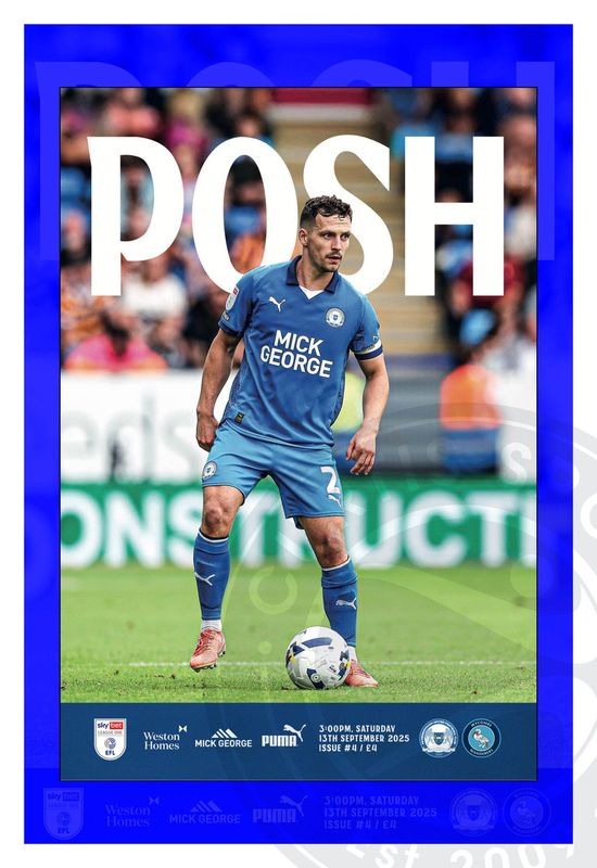 Peterborough United v Wycombe Wanderers - 13/09/25