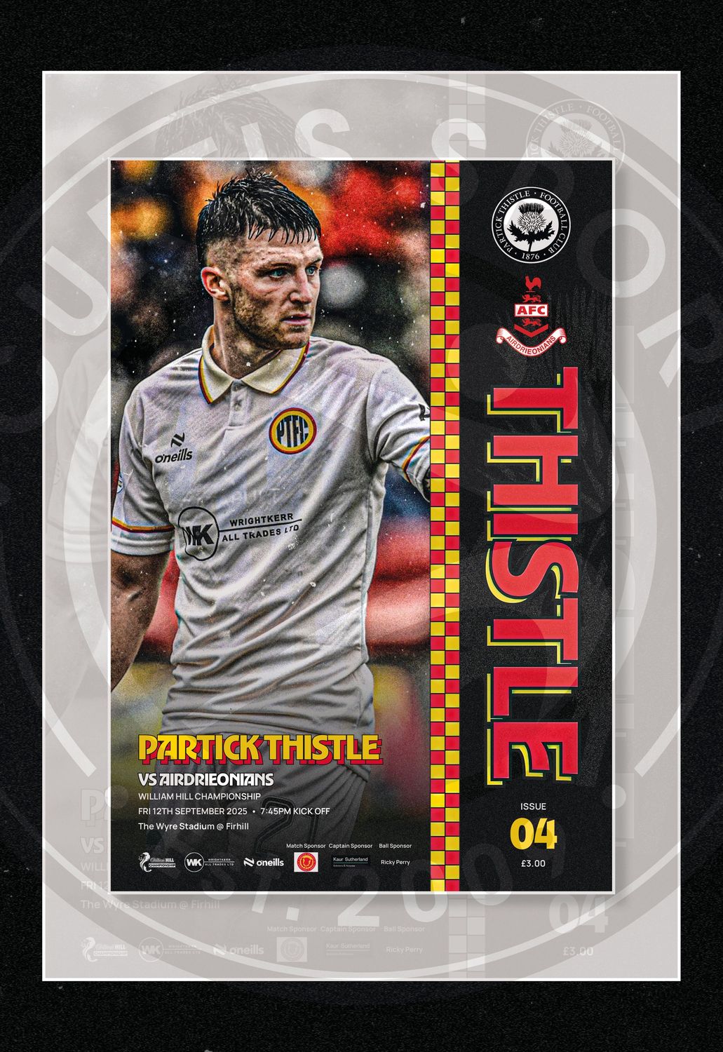Partick Thistle v Airdrieonians - 12/09/25