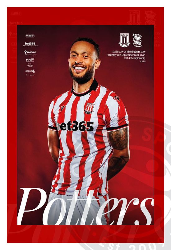 Stoke City v Birmingham City - 13/09/25
