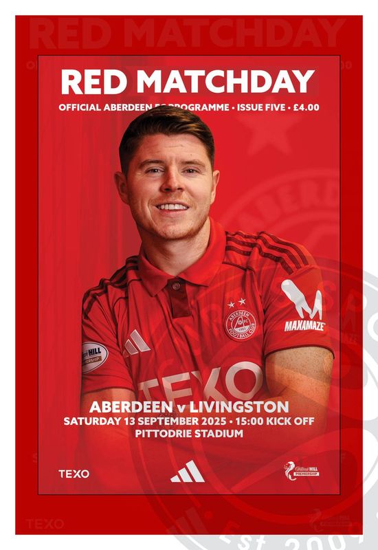 Aberdeen v Livingston - 13/09/25