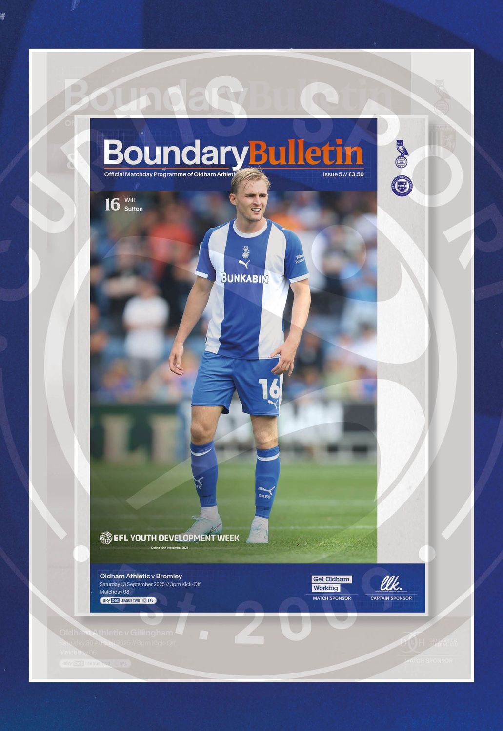 Oldham Athletic v Bromley - 13/09/25