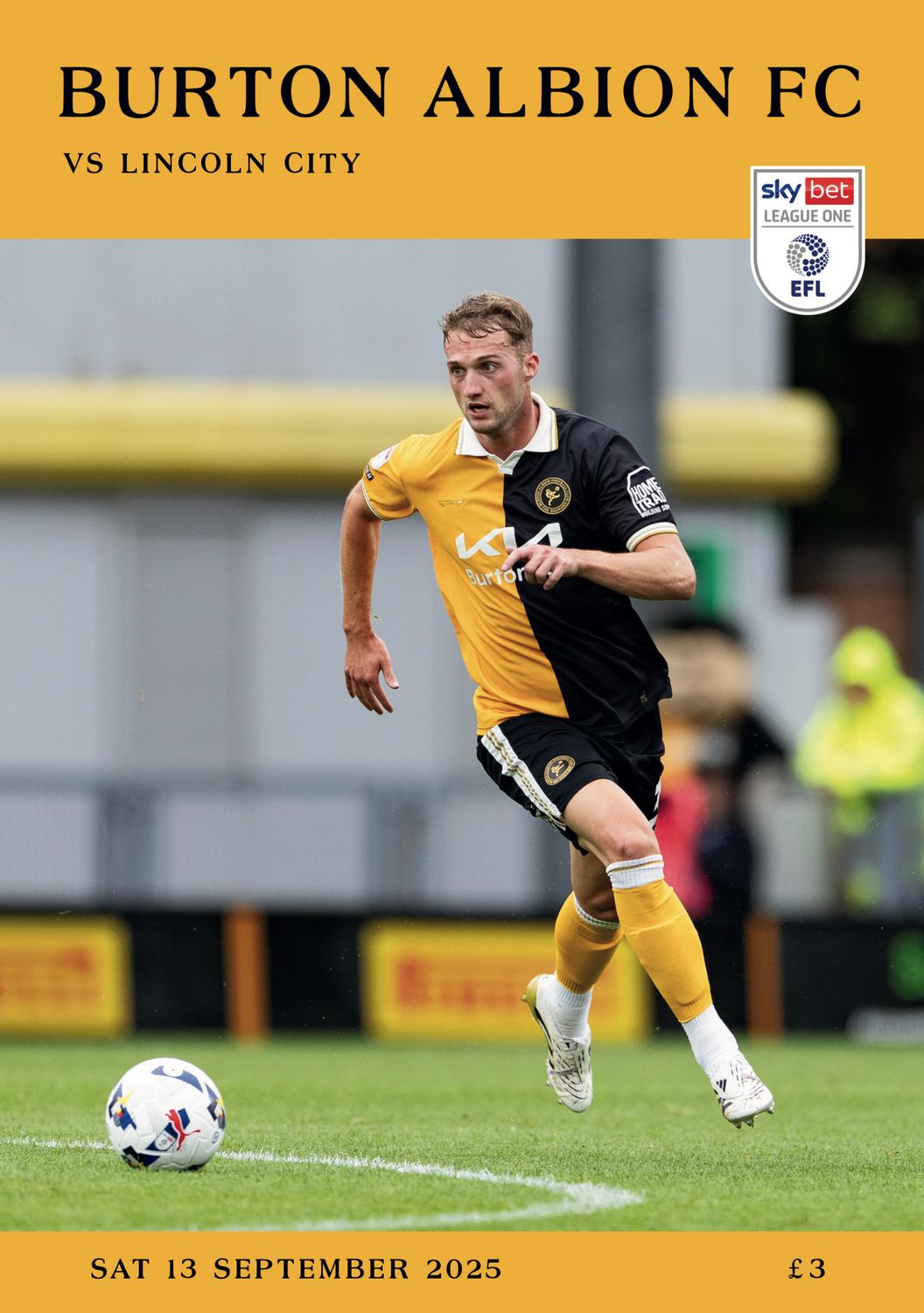 Burton Albion v Lincoln City - 13/09/25