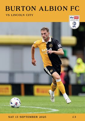 Burton Albion v Lincoln City - 13/09/25