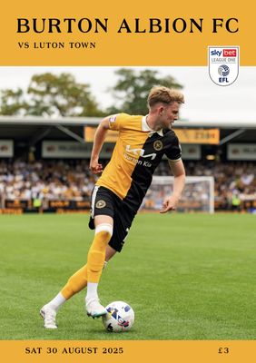 Burton Albion v Luton Town - 30/08/25