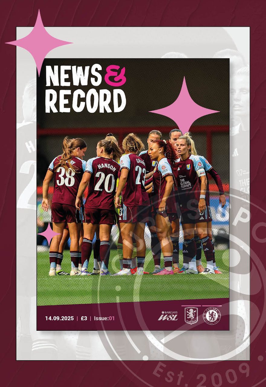 Aston Villa Women v Chelsea Women - 14/09/25 Aston Villa Women v Chelsea Women - 14/09/25