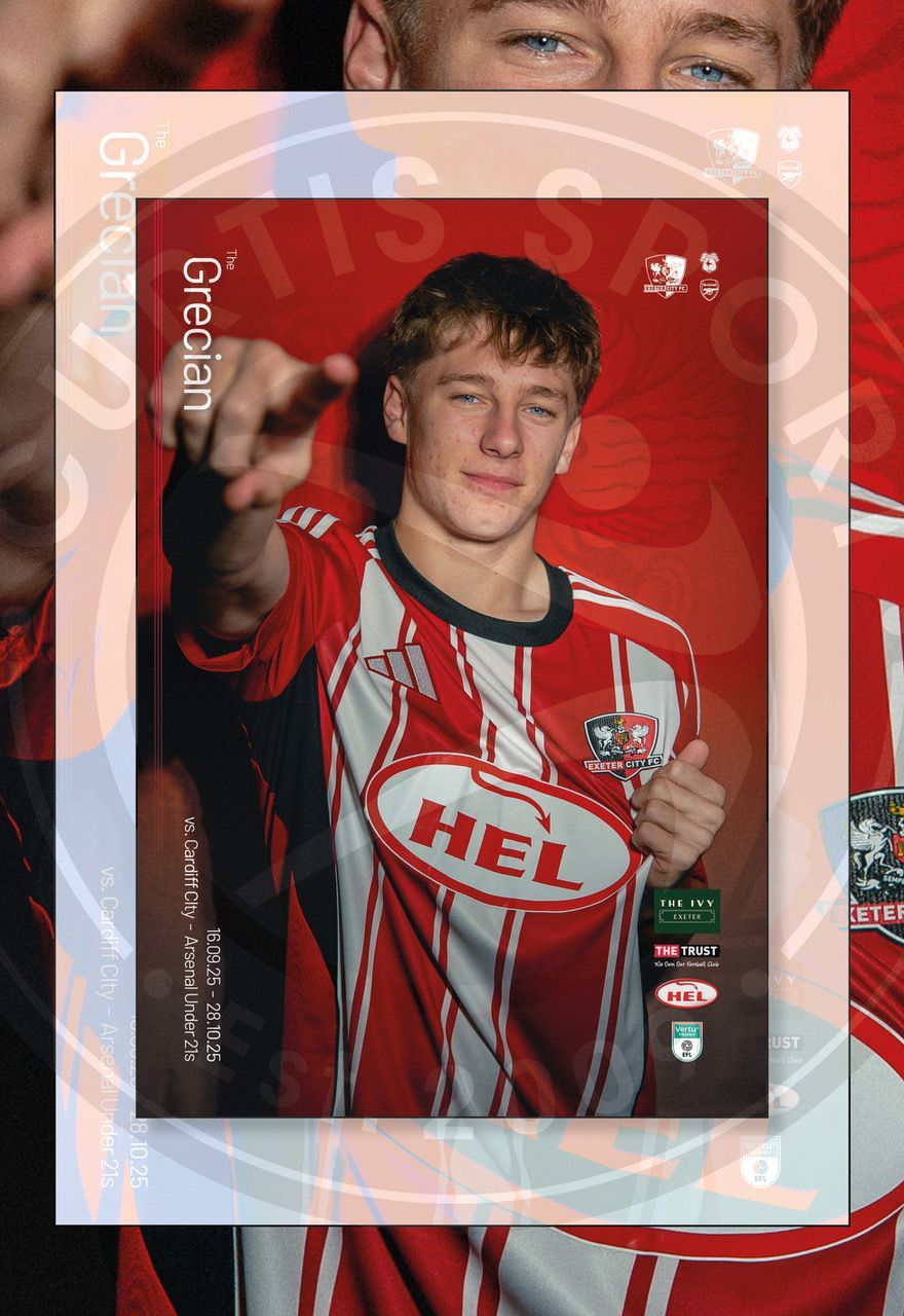 Exeter City v Cardiff City / Arsenal U21s 2-IN-1 - Sep/Oct 25