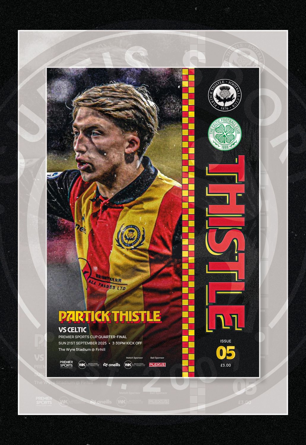 Partick Thistle v Celtic - 21/09/25 Partick Thistle v Celtic - 21/09/25