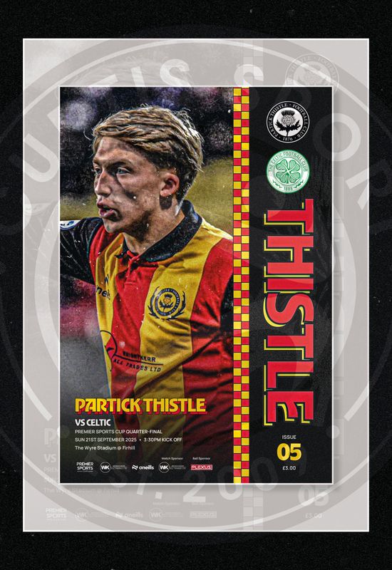 Partick Thistle v Celtic - 21/09/25