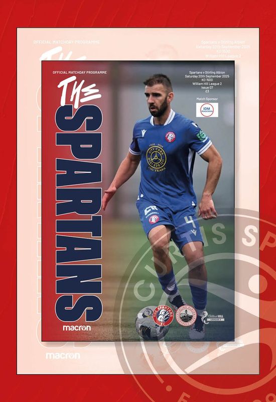 The Spartans v Stirling Albion - 20/09/25