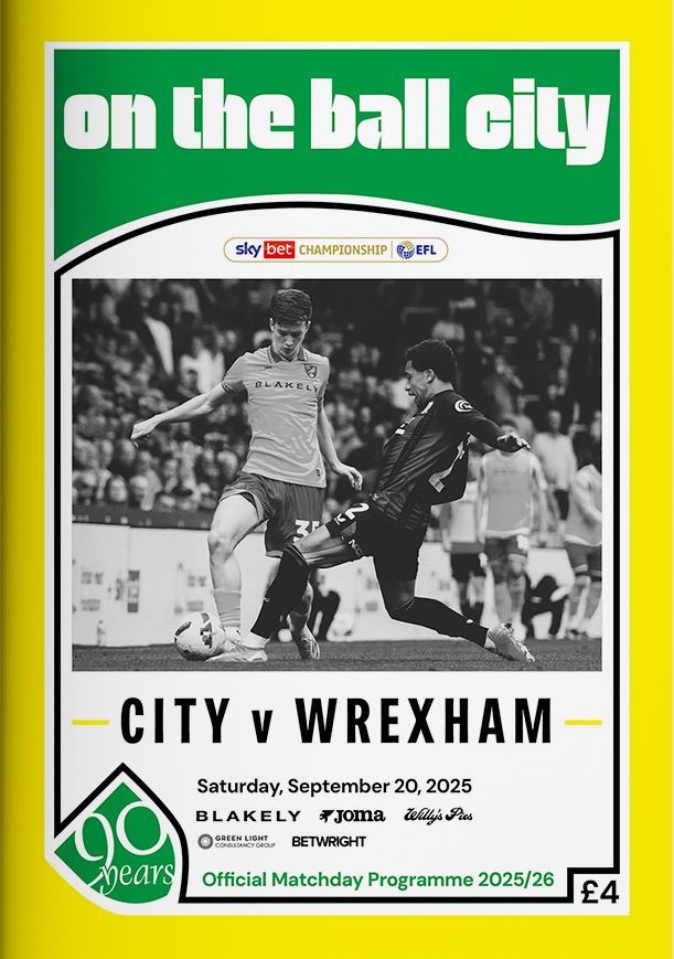 Norwich City v Wrexham - 20/09/25 Norwich City v Wrexham - 20/09/25