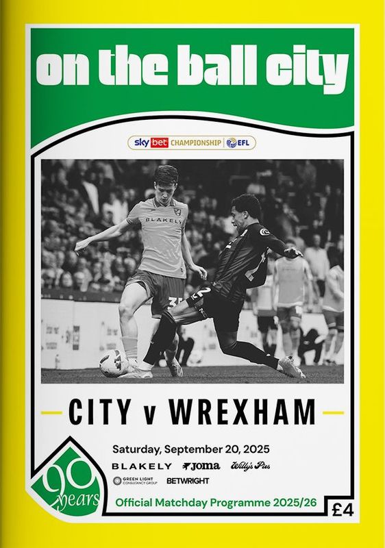 Norwich City v Wrexham - 20/09/25