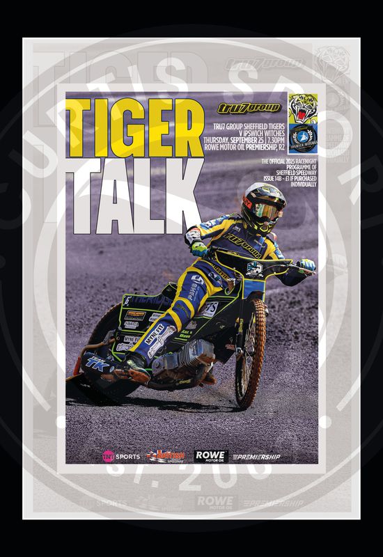 Sheffield Tigers v Ipswich Witches INSERT - 25/09/25