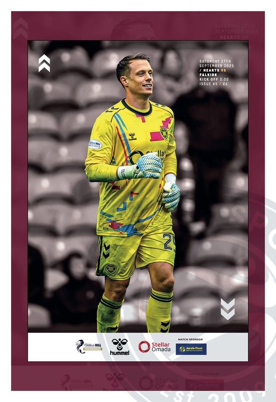 Heart of Midlothian v Falkirk - 27/09/25