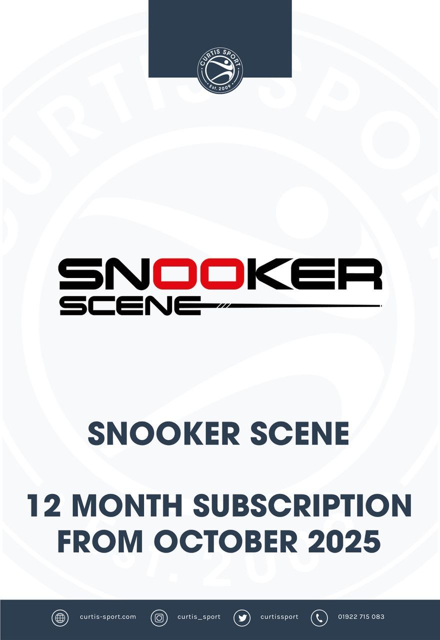 Snooker Scene - 12 Month Subscription (October 25)