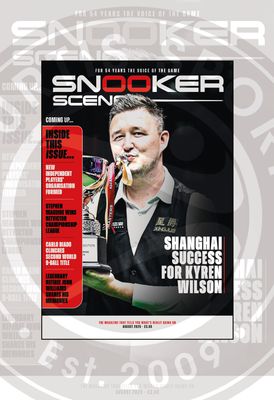 Snooker Scene - August 2025 Snooker Scene - August 2025