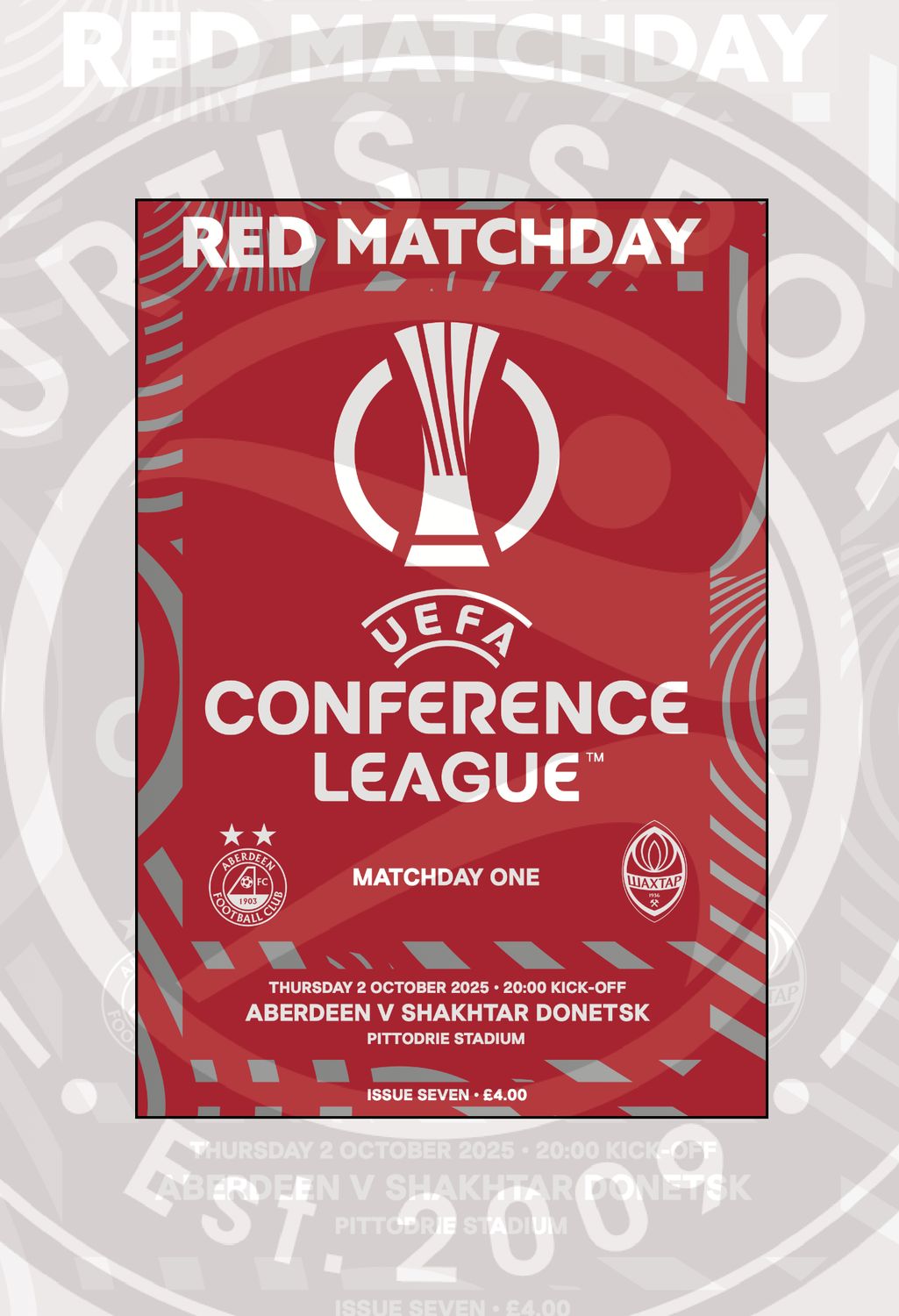 Aberdeen v Shakhtar Donetsk - 02/10/25