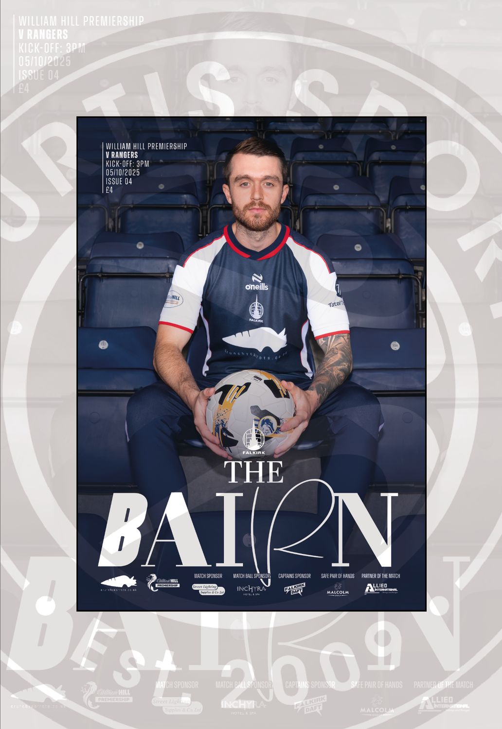 Falkirk v Rangers - 05/10/25 Falkirk v Rangers - 05/10/25