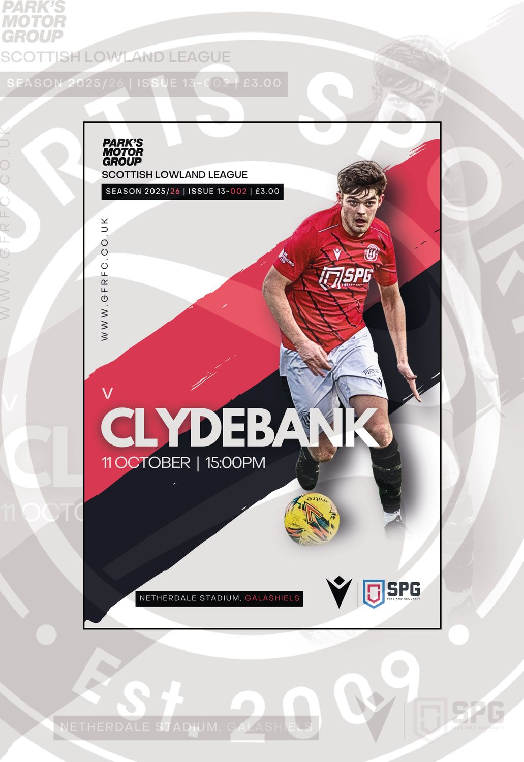 Gala Fairydean Rovers v Clydebank - 11/10/25