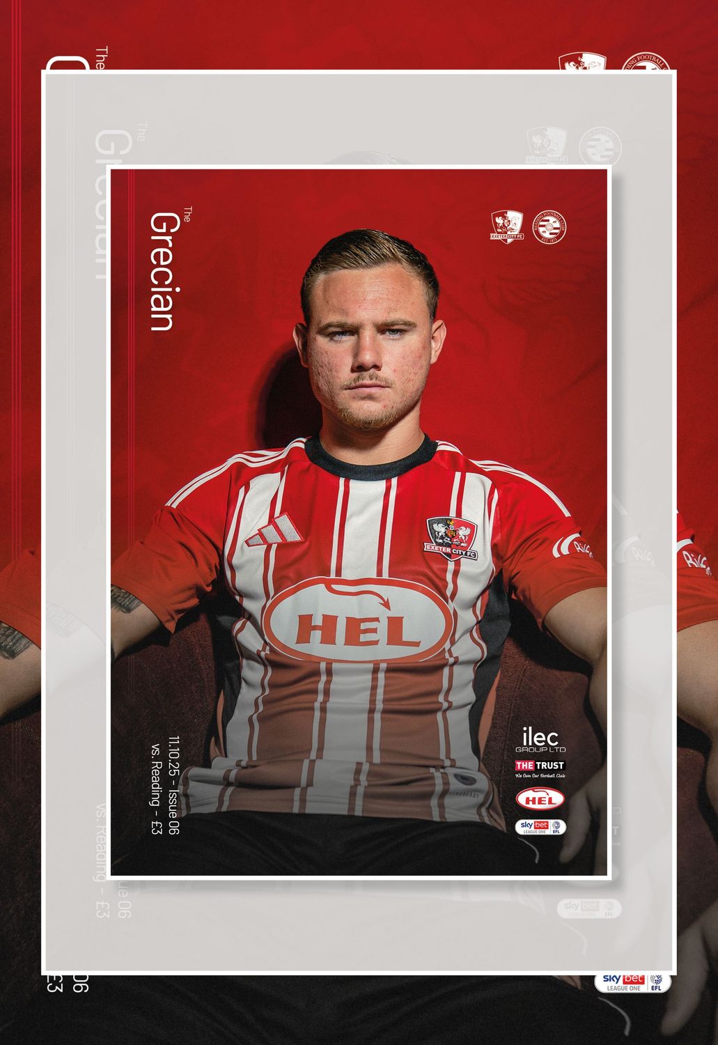 Exeter City v Reading - 11/10/25