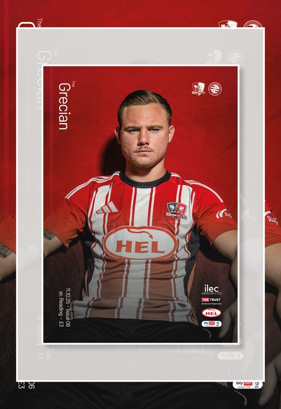 Exeter City v Reading - 11/10/25