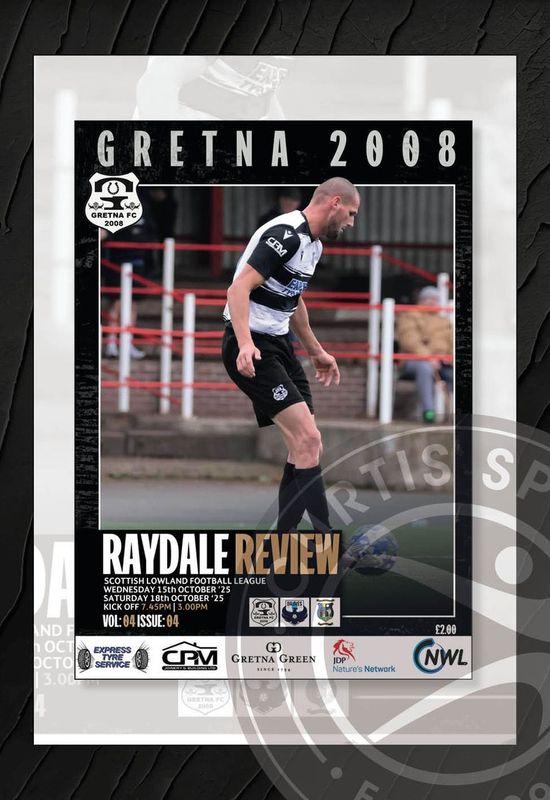 Gretna 2008 v Caledonian Braves / Tranent 2-IN-1 - Oct 25