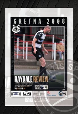Gretna 2008 v Caledonian Braves / Tranent 2-IN-1 - Oct 25