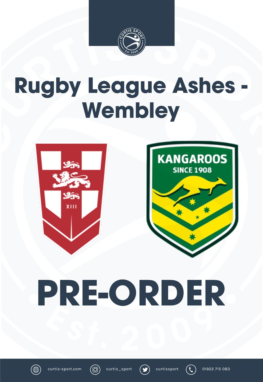 Rugby League Ashes - England v Australia (Wembley) - 25/10/25