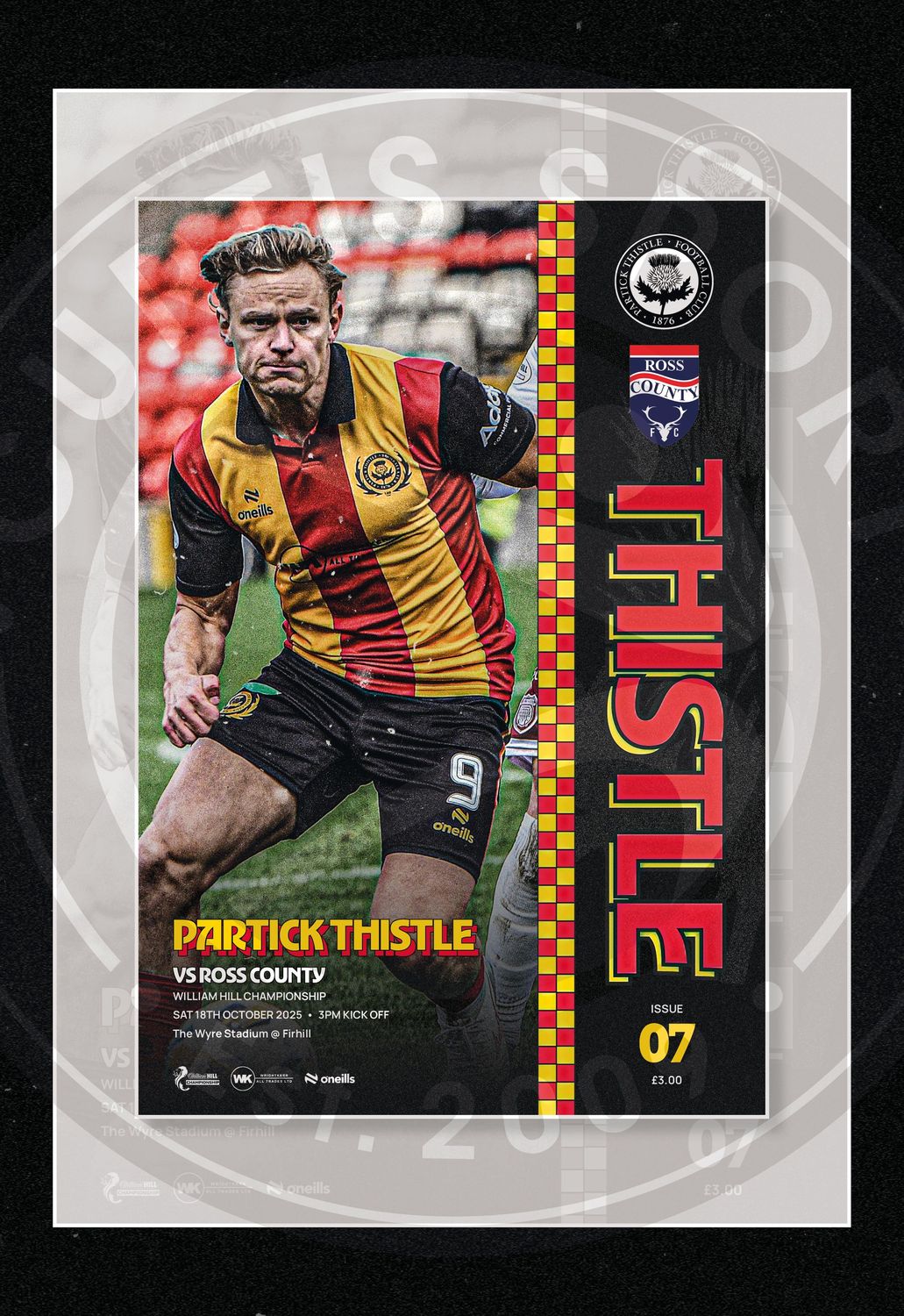 Partick Thistle v Ross County - 18/10/25