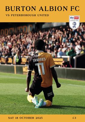 Burton Albion v Peterborough United - 18/10/25 Burton Albion v Peterborough United - 18/10/25
