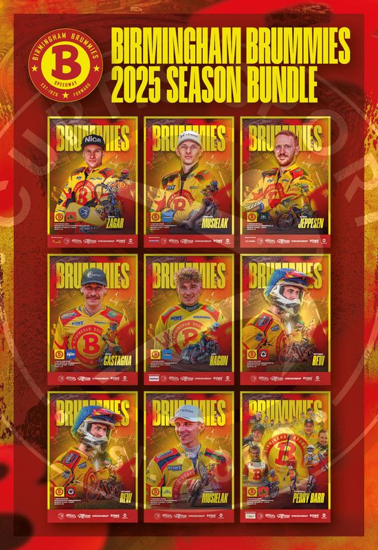 Birmingham Brummies 2025 Season Bundle