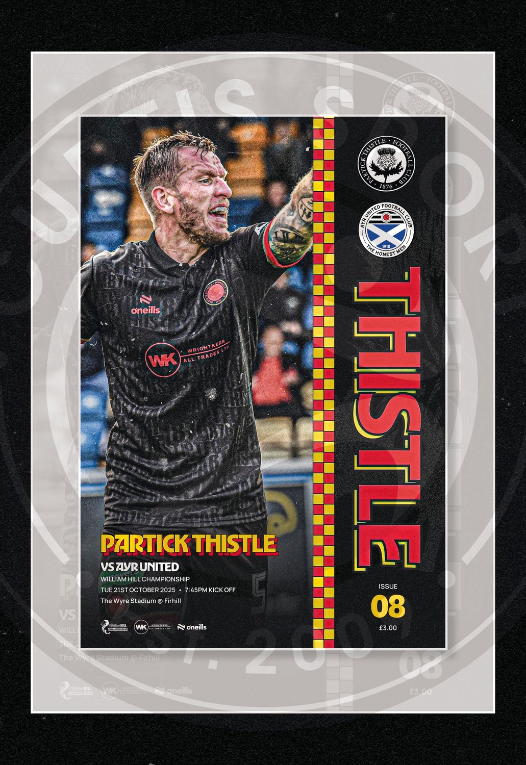 Partick Thistle v Ayr United - 21/10/25