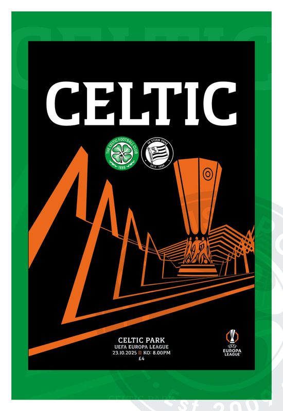Celtic v Sturm Graz - 23/10/25